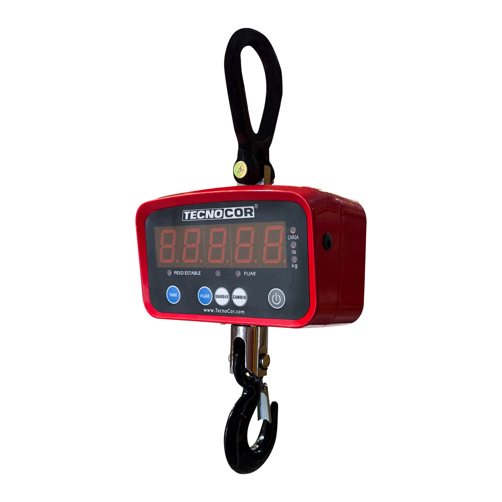 Báscula electrónica Industrial colgante TecnoCor 500kg/200g mod. PER-500C