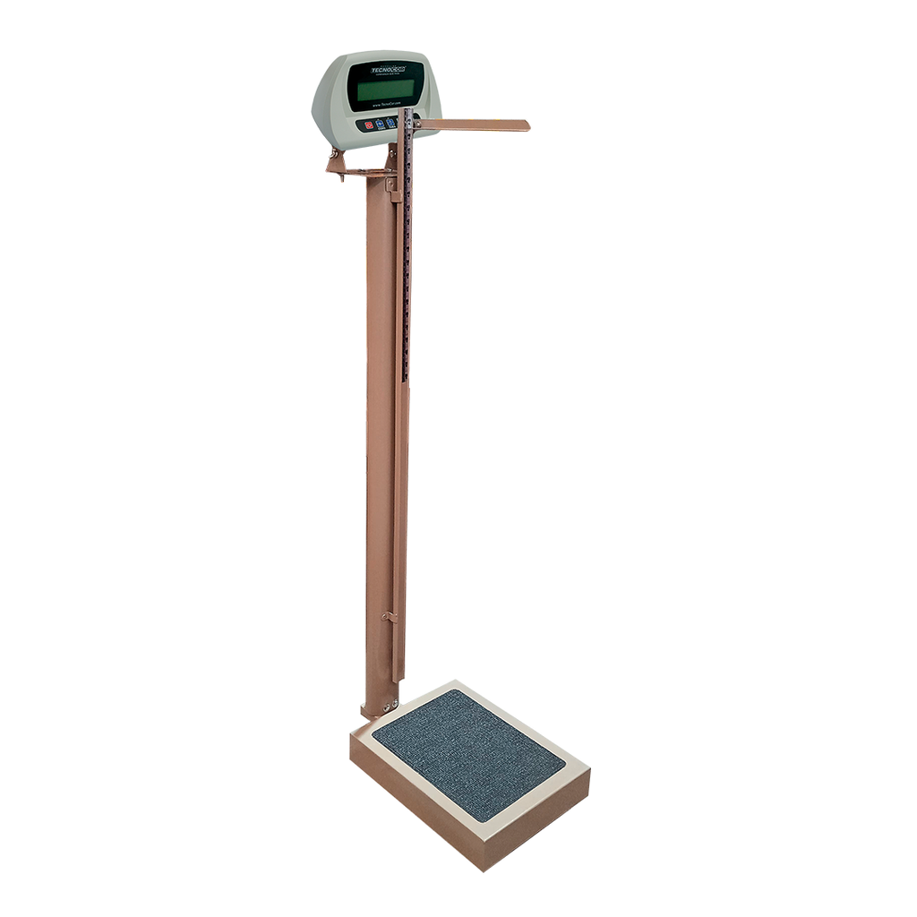 Báscula electrónica médico piso TecnoCor 160kg/20g mod. PEN-160M