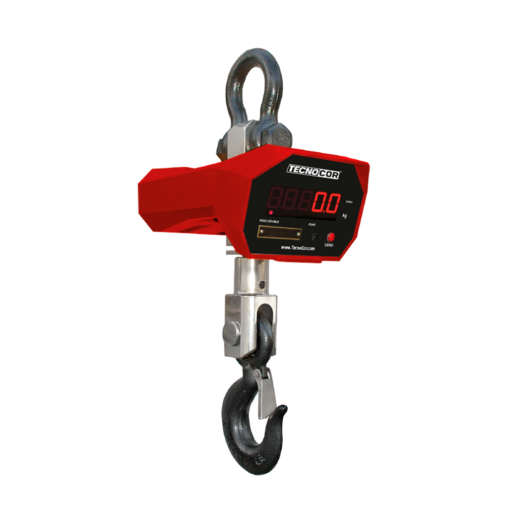 Báscula electrónica Industrial colgante TecnoCor 10,000kg/5kg mod. PER-10000C