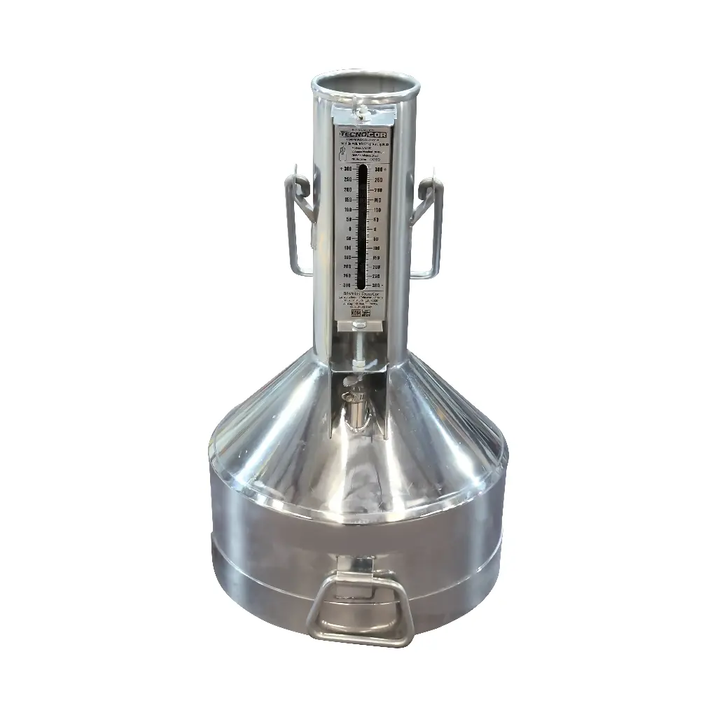 Medida volumétrica en acero inoxidable sin termopozo TecnoCor 20 lts