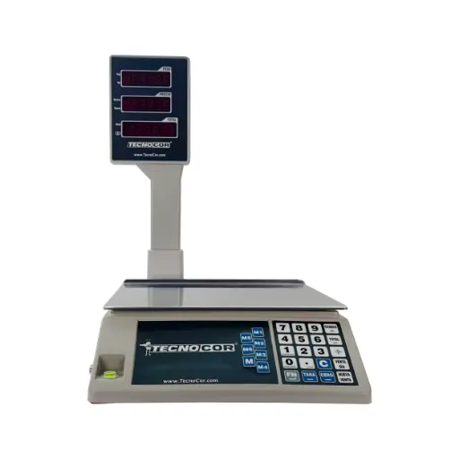 [PPR-40B] Báscula electrónica comercial mostrador TecnoCor 40kg/5g mod. PPR-40B