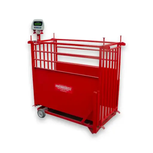 [150-PP] Báscula mecánica agropecuario piso TecnoCor 150kg/500g mod. 150-PP