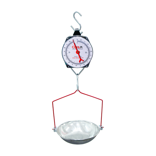 [C10-CH] Báscula mecánica comercial colgante "Corila" 10kg/50g