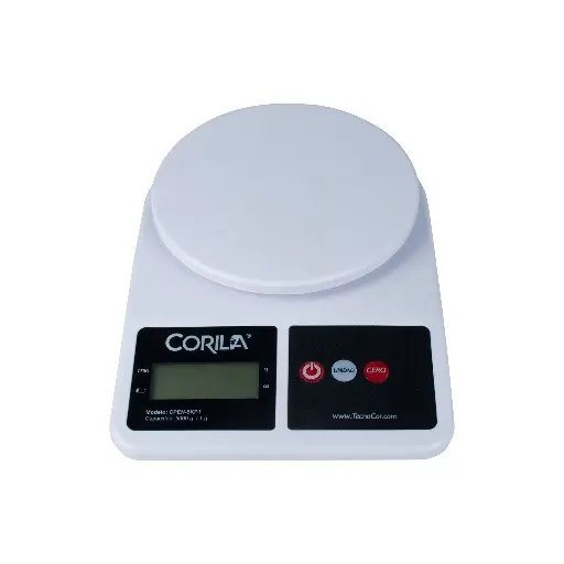 [CPEN-5KP1] Báscula electrónica doméstica mostrador "Corila" 5kg/1g