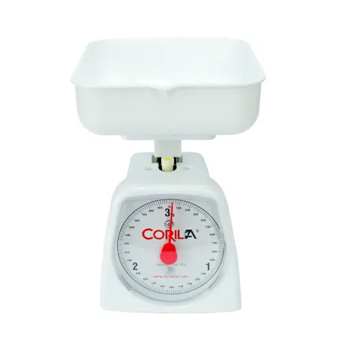 [C3-CP] Báscula mecánica doméstico mostrador Corila 3kg/20g mod. C3-CP