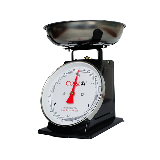 [C5-CA] Báscula mecánica doméstica mostrador "Corila" 5kg/25g