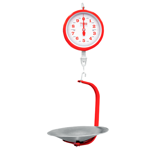 [10-CUS] Báscula mecánica comercial colgante TecnoCor 10kg/25g mod. 10-CUS