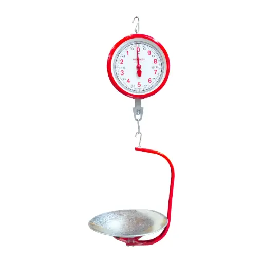 [20-CUS] Báscula mecánica comercial colgante TecnoCor 20kg/25g mod. 20-CUS